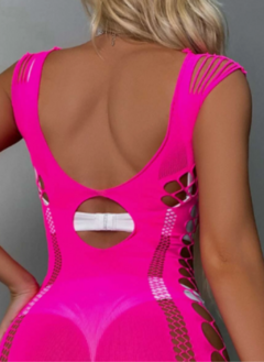 Vestido Atrevida Sexy Rosa Neon - comprar online