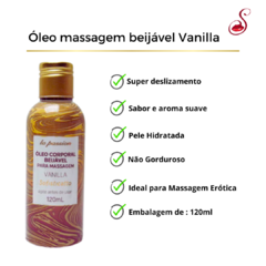 Óleo massagem Tântrico Beijável Vanilla - comprar online