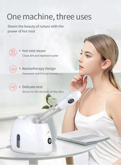 Vaporizador Facial Electronico Vapor para Limpieza Profunda Facial - Camposhop