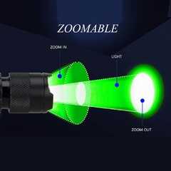 Vastfire-Mini linterna LED con zoom de 1200LM impermeable en internet