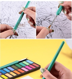 Pinceles en miniatura para pintura artística, 10 piezas en internet