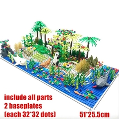 Imagen de MOC Trees animales bloques de construcción Tiburon