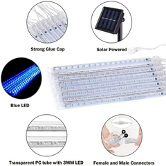 Imagen de Guirnalda de luces LED solares para decoración navideña