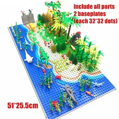 MOC Trees animales bloques de construcción Tiburon - tienda en línea