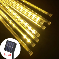 Guirnalda de luces LED solares para decoración navideña - Camposhop