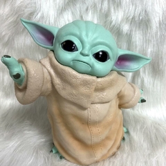 Disney Anime Star Wars Mandalorian The Child Yoda Grogu Baby Speaking Plush Toy - Camposhop