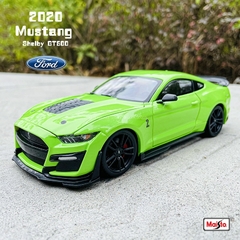 Maisto 1:24, nuevo Ford Mustang Shelby GT500, modelo de coche de aleación