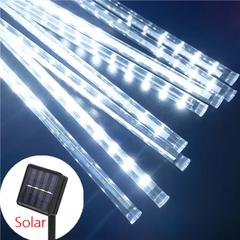 Guirnalda de luces LED solares para decoración navideña en internet