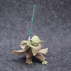 Star War Mandalorian Master YODA con espada