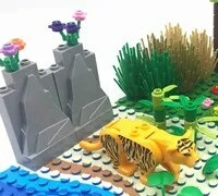 MOC Trees animales bloques de construcción Tiburon - comprar en línea