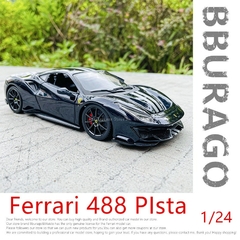 Bburago-modelo de coche de pista Ferrari