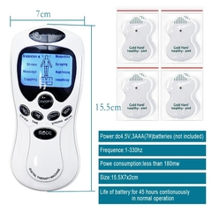 Masajeador eléctrico de acupuntura Tens para el cuidado de la salud en internet