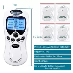 Masajeador eléctrico de acupuntura Tens para el cuidado de la salud