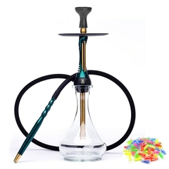 Imagen de Juego de cachimba Shisha con tazón de silicona