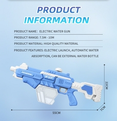 Pistola de agua electrica para ninos, juguete con rafagas de alta presion en internet