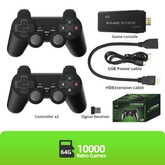 DATA FROG-consola de videojuegos Retro, 2,4G, inalámbrica, 4k, 10000 juegos - comprar en línea