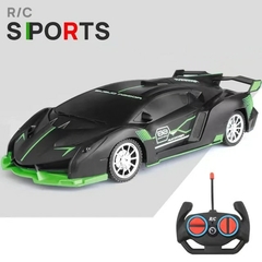 Coche teledirigido con luz LED - Camposhop