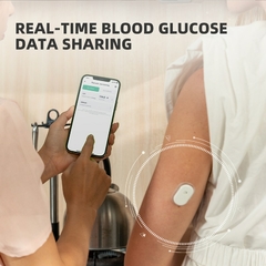Medidor de glucosa sibiónica mejorado para diabéticos, Monitor de glucosa - tienda en línea
