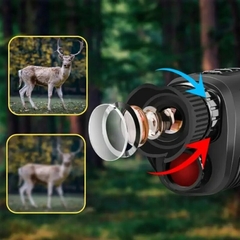 Dispositivo de visión nocturna Monocular, cámara infrarroja HD de 1080P en internet