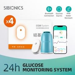 Medidor de glucosa sibiónica mejorado para diabéticos, Monitor de glucosa - tienda en línea