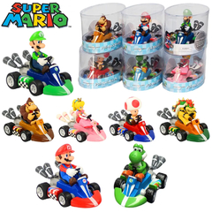 Figuras de acción de Super Mary, Karting, Mario Bros, Luigi, Yoshi, Donkey Kong