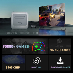 Consola Kinbrick Super Console X Retro, compatible con 90000 juegos - Camposhop