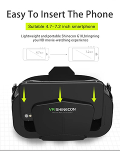 Shinecon gafas de realidad virtual, auriculares 3D en internet