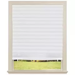 Imagen de Cortinas de ventana plisadas simples, autoadhesivas, no tejidas