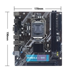 MUCAI-Kit de placa base H61 LGA 1155, Compatible con Intel Core CPU de 2ª y 3ª - tienda en línea