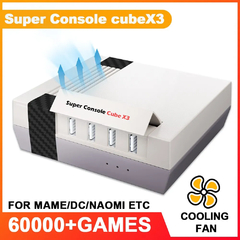 Kinbrick-consolas de videojuegos Super Console Cube X3, caja de juegos clásica