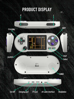 Consola de juegos portátil DATA FROG SF2000, consolas de juegos Retro IPS - comprar en línea