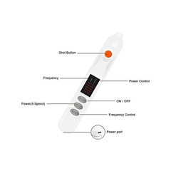 Pluma de plasma eléctrica para eliminación de tatuajes