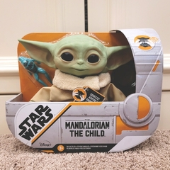 Disney Anime Star Wars Mandalorian The Child Yoda Grogu Baby Speaking Plush Toy - tienda en línea