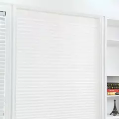 Cortinas de ventana plisadas simples, autoadhesivas, no tejidas - comprar en línea