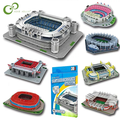 Rompecabezas 3D DIY, modelos de estadios