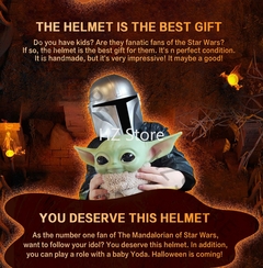 Casco Mandaloriano de Star Wars en internet