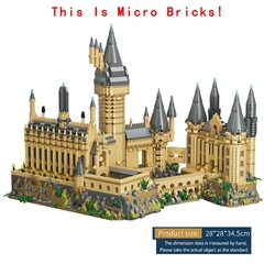 MOC-construcción del Castillo Mágico Libro para niños, 727 piezas - Camposhop