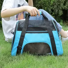 Bolsa de transporte transpirable para mascotas, mochila plegable para perros - Camposhop