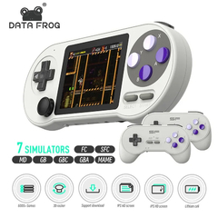 Consola de juegos portátil DATA FROG SF2000, consolas de juegos Retro IPS - comprar en línea