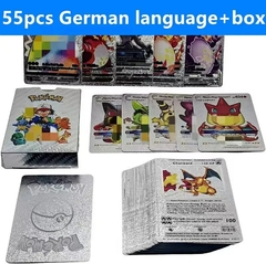 Cartas de Pokémon de 5 a 55 piezas, cartas de oro - comprar en línea