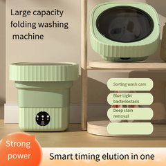 Lavadora portátil plegable de gran capacidad