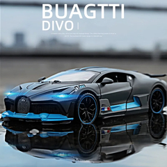 Coche de juguete Bugatti Divo de Metal fundido a presión