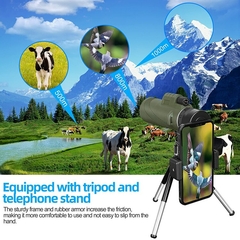 Telescopio portátil con Zoom HD de 5000M, plegable de larga distancia, - Camposhop