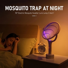 Lámpara giratoria de 90 grados para el asesino de mosquitos