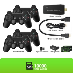 DATA FROG-consola de videojuegos Retro, 2,4G, inalámbrica, 4k, 10000 juegos - Camposhop