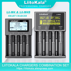 LiitoKala-batería recargable Lii-M4 18650, cargador inteligente de 3,7 V, 26650 en internet