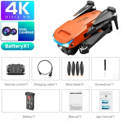 Mini Dron RG107 Pro 4K ESC, cuadricóptero plegable de tres caras - tienda en línea