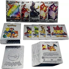 Cartas de Pokémon de 5 a 55 piezas, cartas de oro - comprar en línea