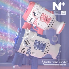 Pistola de burbujas Rocket Soap Bubble Machine