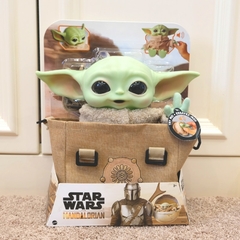 Disney Anime Star Wars Mandalorian The Child Yoda Grogu Baby Speaking Plush Toy - tienda en línea